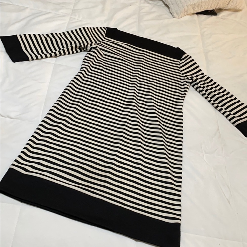 isaac mizrahi stripped dress